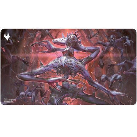 Ultra Pro: Duskmourn Playmat Mythic Cycle Black for Magic: The Gathering