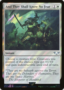 And They Shall Know No Fear (40K-09★) - Warhammer 40,000 Commander Foil