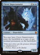 Clever Impersonator (PPTHB-34P) - Khans of Tarkir Promos