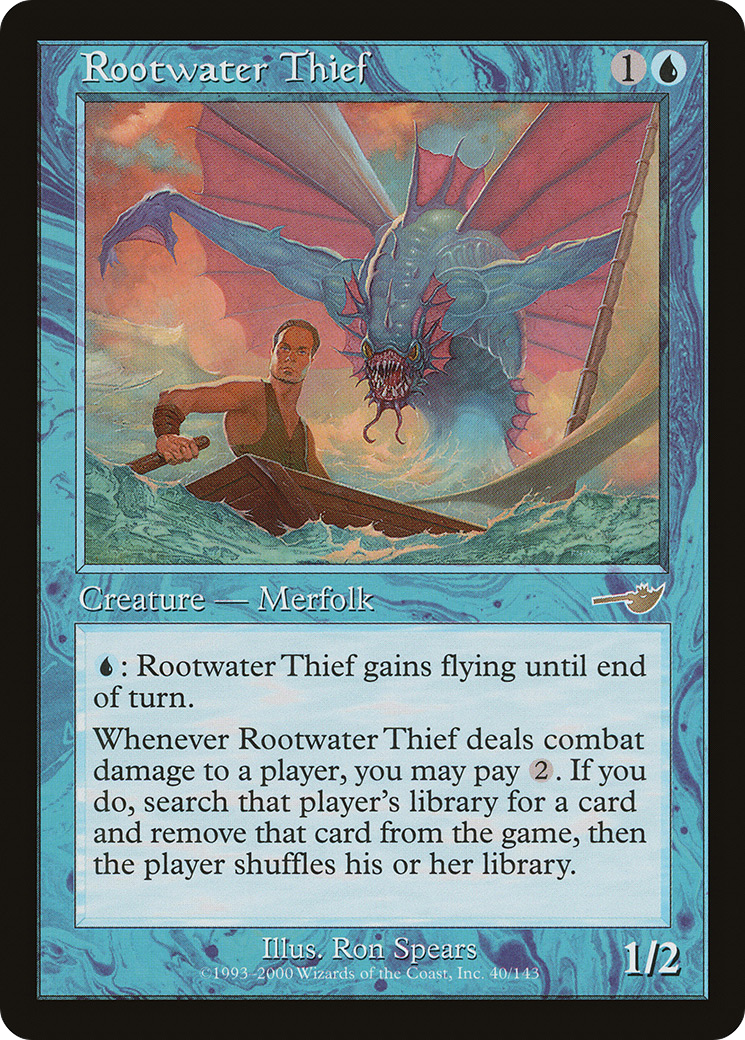 Rootwater Thief (NMS-040) - Nemesis Foil