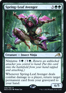 Spring-Leaf Avenger (PRE-208S) - Kamigawa: Neon Dynasty Promos Foil