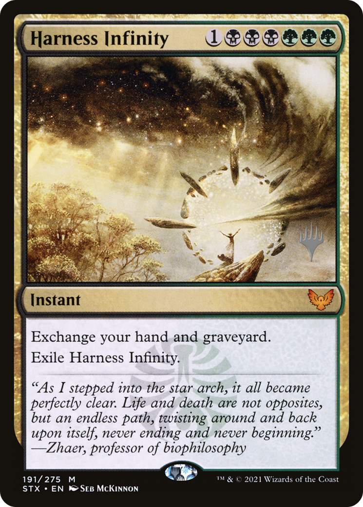 Harness Infinity (PPSTX-191P) - Strixhaven: School of Mages Promos