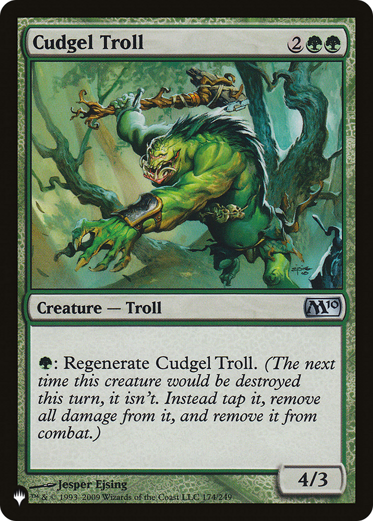 Cudgel Troll (LIST-M10-174) - The List