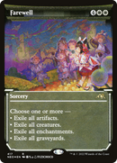 Farewell (NEO-417) - Kamigawa: Neon Dynasty: (Showcase) Etched Foil