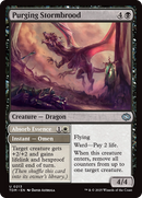 Purging Stormbrood // Absorb Essence (TDM-213) - Tarkir: Dragonstorm Foil
