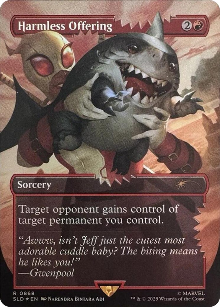 Harmless Offering (SLD-868) - Secret Lair Drop (Borderless)