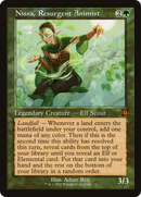 Nissa, Resurgent Animist (MAT-072) - March of the Machine: The Aftermath: (Showcase)