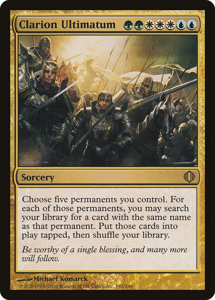 Clarion Ultimatum (ALA-163) - Shards of Alara