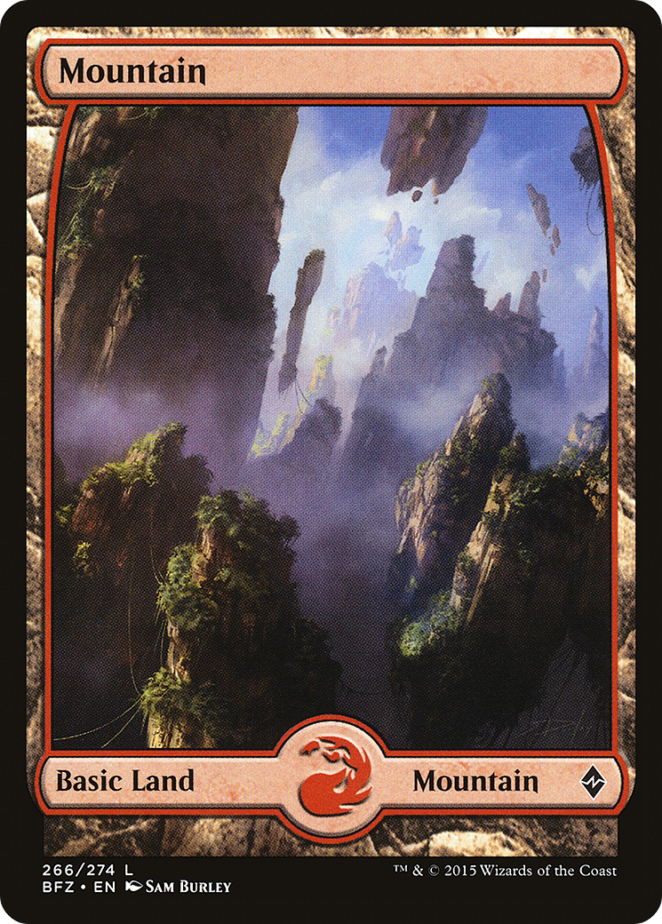Mountain (BFZ-266) - Battle for Zendikar