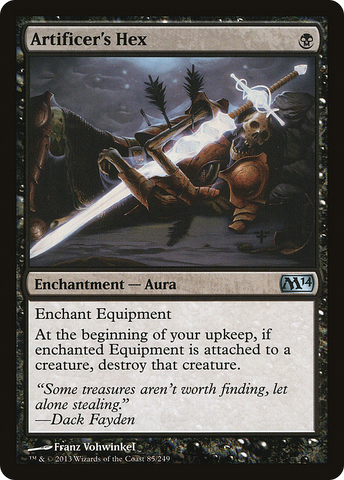 Artificer's Hex (M14-085) - Magic 2014