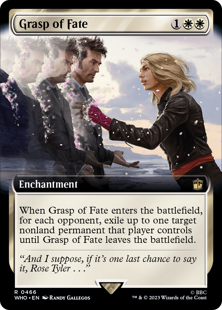 Grasp of Fate (WHO-466) - Doctor Who: (Extended Art) Foil