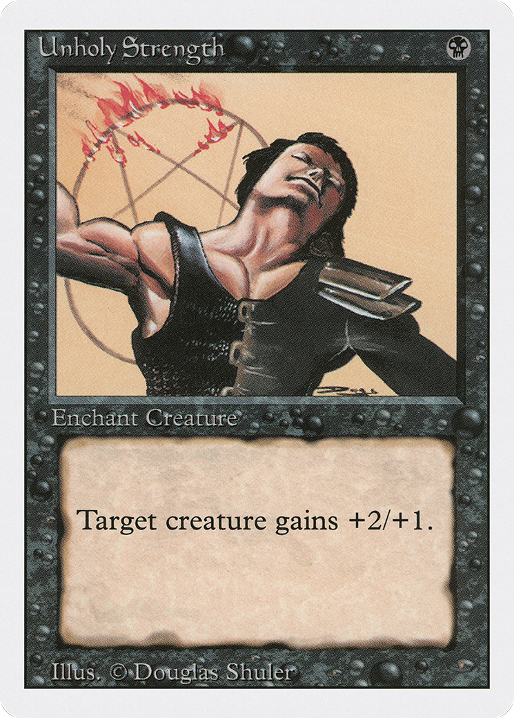 Unholy Strength (3ED-133) - Revised Edition