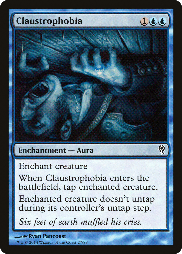 Claustrophobia (DDM-027) - Duel Decks: Jace vs. Vraska