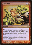 Threaten (10E-242★) - Tenth Edition Foil