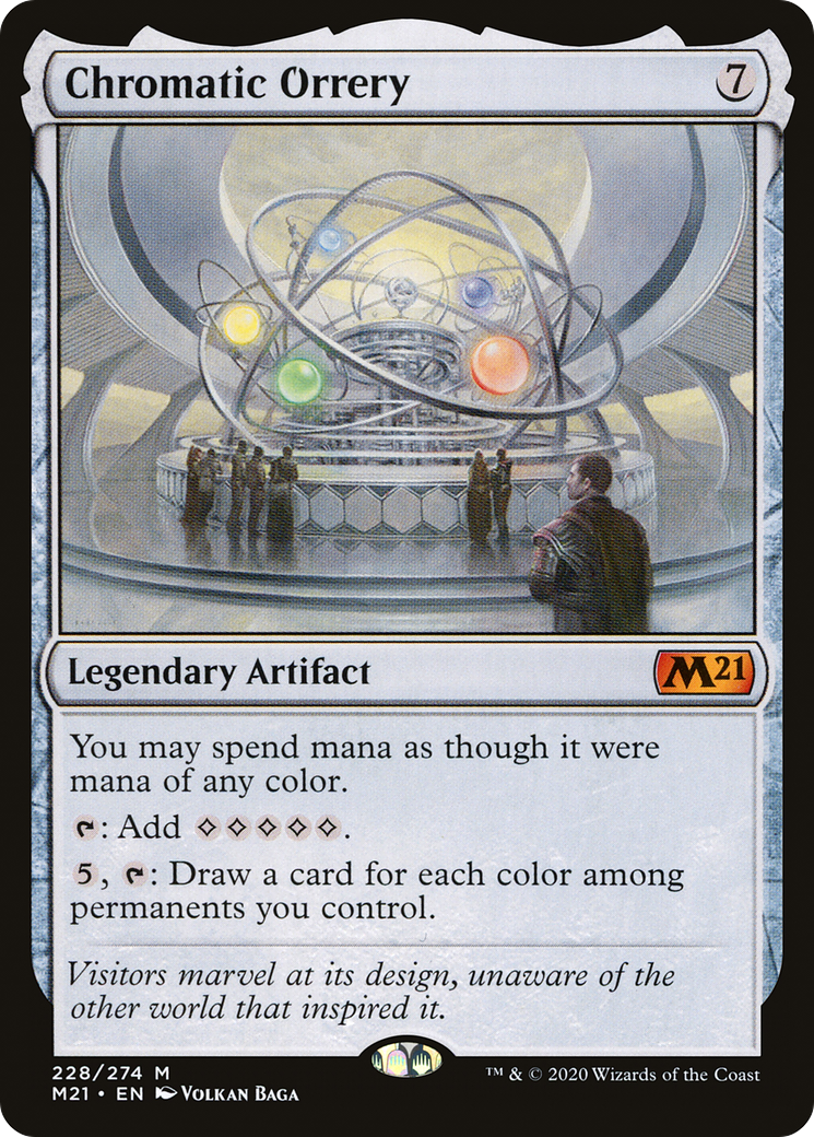 Chromatic Orrery (M21-228) - Core Set 2021 Foil