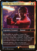 Bjorna, Nightfall Alchemist (SLD-344) - Secret Lair Drop / Lucas, the Sharpshooter Foil