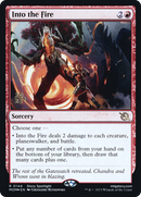 Into the Fire (PRE-144S) - March of the Machine Promos Foil