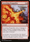 Scorching Dragonfire (ELD-139) - Throne of Eldraine Foil