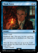 Think Twice (WHO-811) - Doctor Who Foil