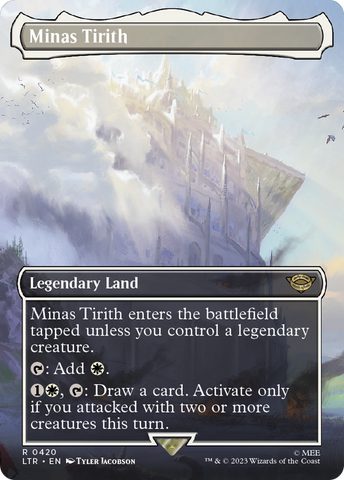 Minas Tirith (LTR-420) - The Lord of the Rings: Tales of Middle-earth (Borderless)