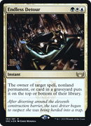 Endless Detour (PRE-183S) - Streets of New Capenna Promos Foil