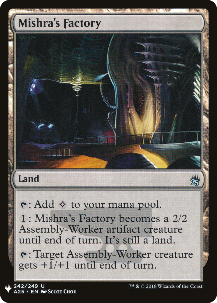 Mishra's Factory (LIST-A25-242) - The List