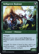 Invasion of Ixalan // Belligerent Regisaur (PRE-191S) - March of the Machine Promos Foil