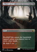 Rockfall Vale (MID-284) - Innistrad: Midnight Hunt (Borderless) Foil