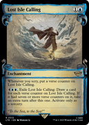 Lost Isle Calling (LTR-512) - The Lord of the Rings: Tales of Middle-earth: (Showcase) Foil