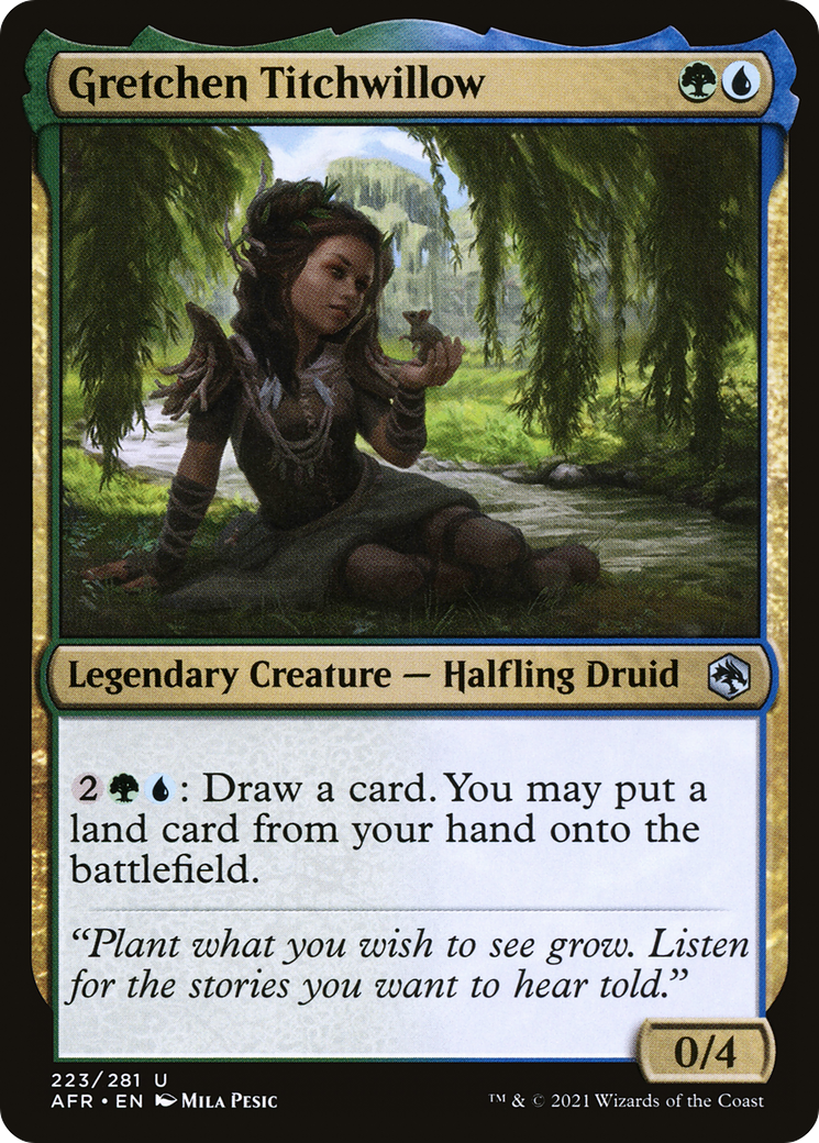 Gretchen Titchwillow (AFR-223) - Adventures in the Forgotten Realms Foil