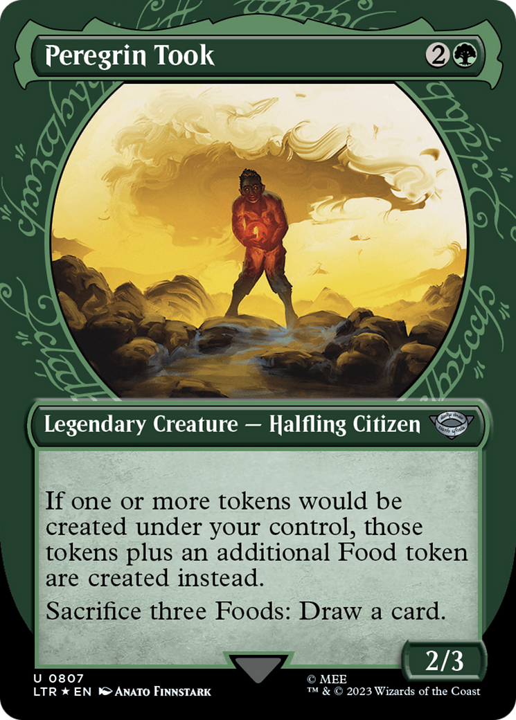 Peregrin Took (LTR-807) - The Lord of the Rings: Tales of Middle-earth: (Showcase) (Borderless) Foil