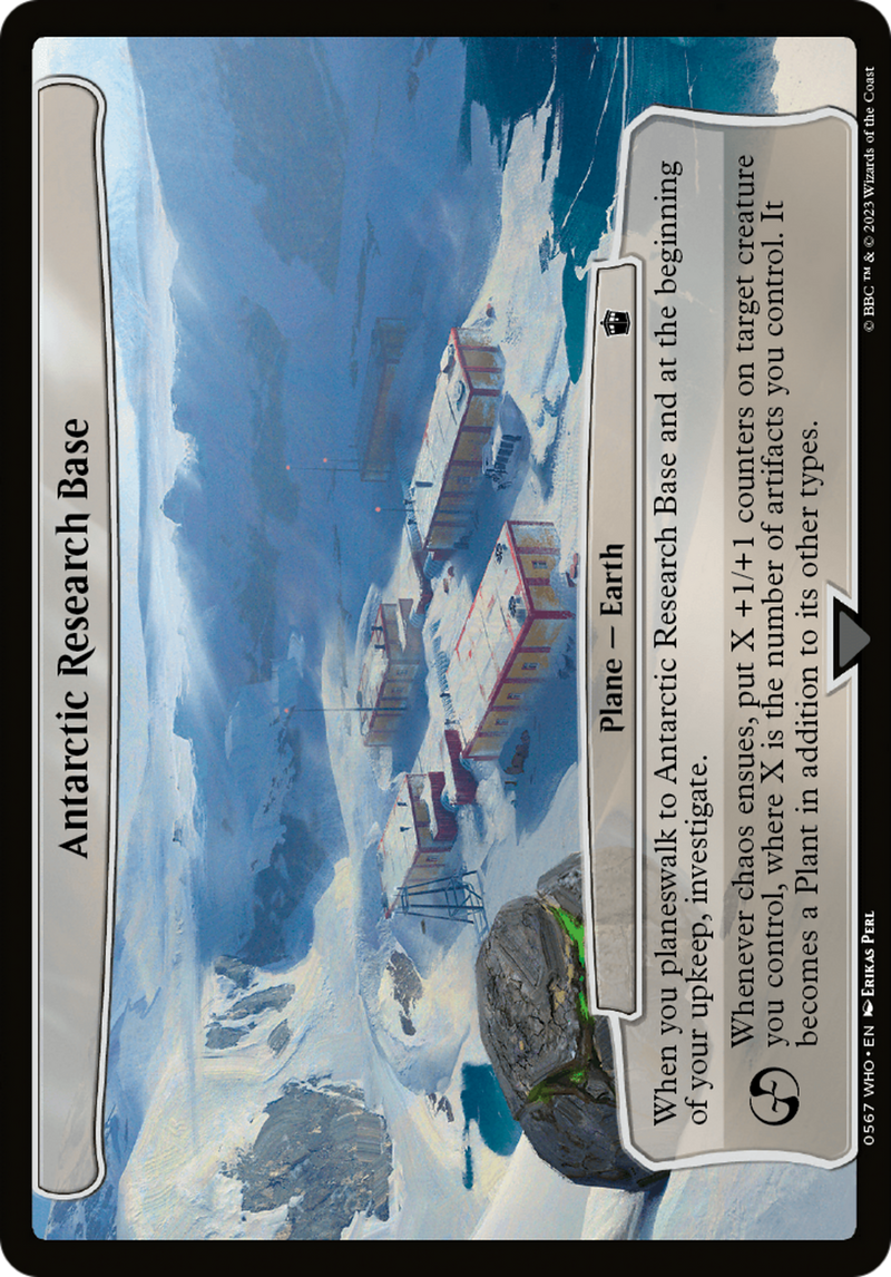 Antarctic Research Base (WHO-567) - Doctor Who