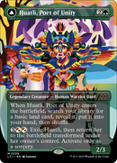 Huatli, Poet of Unity // Roar of the Fifth People (LCI-339) - The Lost Caverns of Ixalan (Borderless) Foil