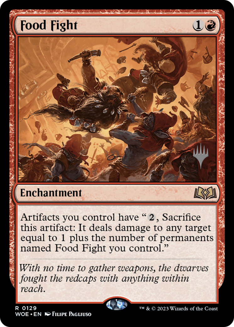Food Fight (PPWOE-129P) - Wilds of Eldraine Promos