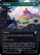 Explore (LTC-528) - Tales of Middle-earth Commander (Borderless) Foil