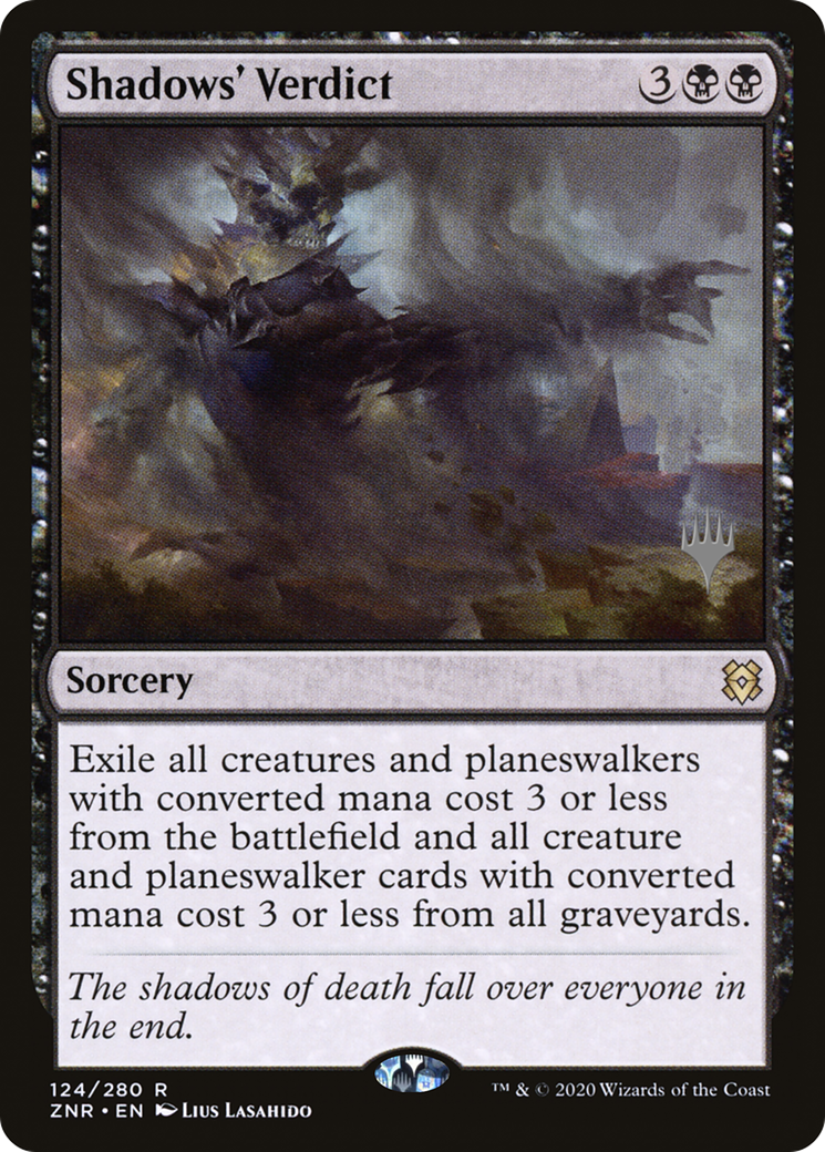 Shadows' Verdict (PPZNR-124P) - Zendikar Rising Promos
