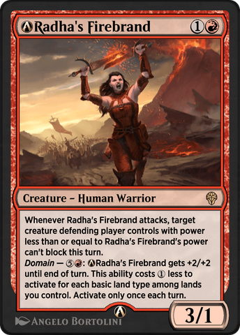A-Radha's Firebrand (DMU-A-141) - Dominaria United