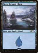 Snow-Covered Island (SLD-002) - Secret Lair Drop Foil