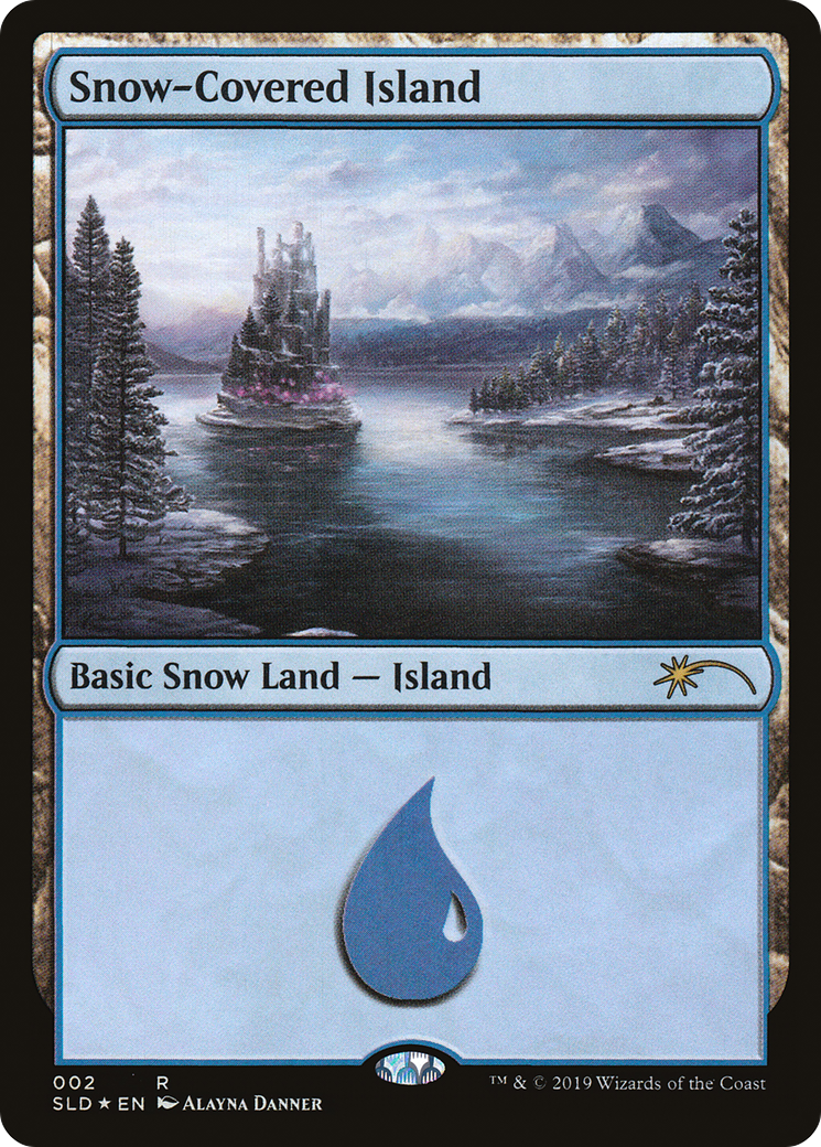 Snow-Covered Island (SLD-002) - Secret Lair Drop Foil