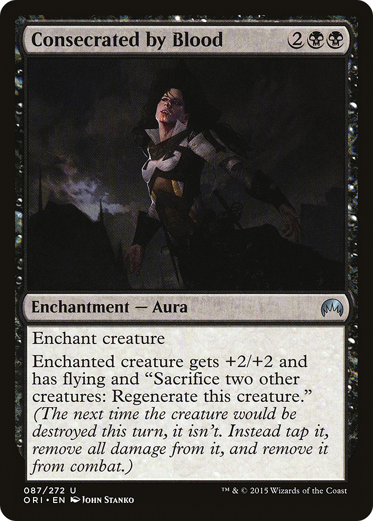 Consecrated by Blood (ORI-087) - Magic Origins
