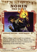 Norin the Wary // Norin the Wary (SLD-827) - Secret Lair Drop: (Showcase) (Borderless)