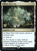 Three Tree City (PRE-260) - Bloomburrow Promos Foil
