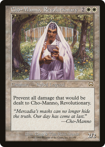 Cho-Manno, Revolutionary (MMQ-011) - Mercadian Masques