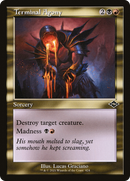 Terminal Agony (MH2-424) - Modern Horizons 2 Etched Foil