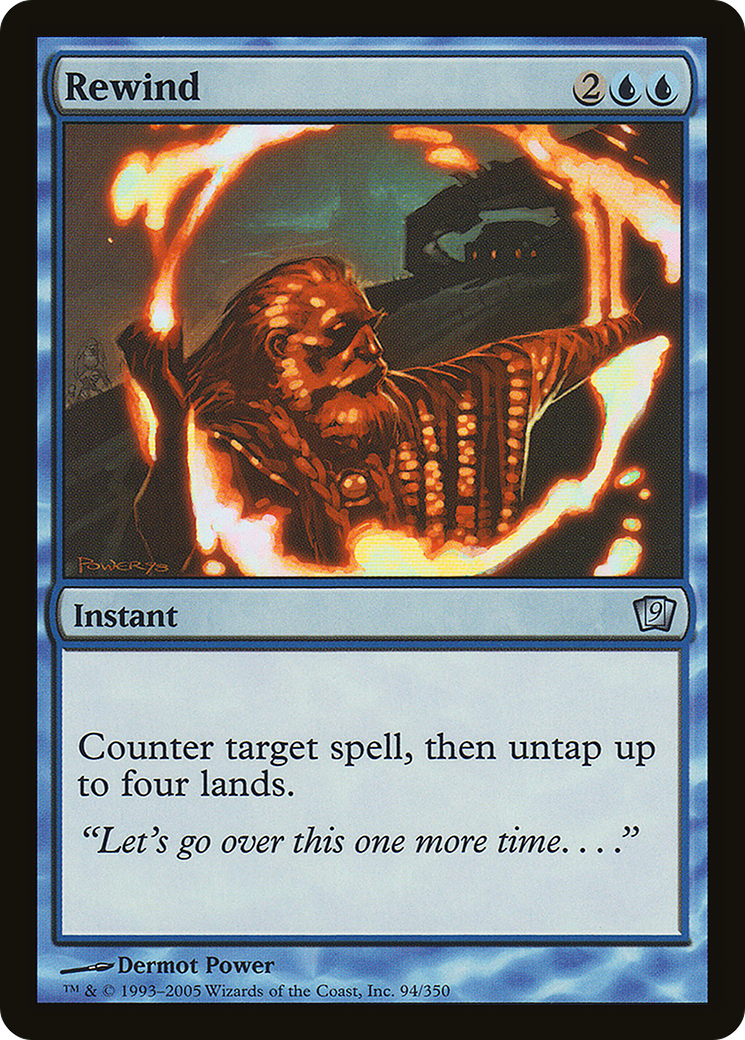 Rewind (9ED-94★) - Ninth Edition Foil