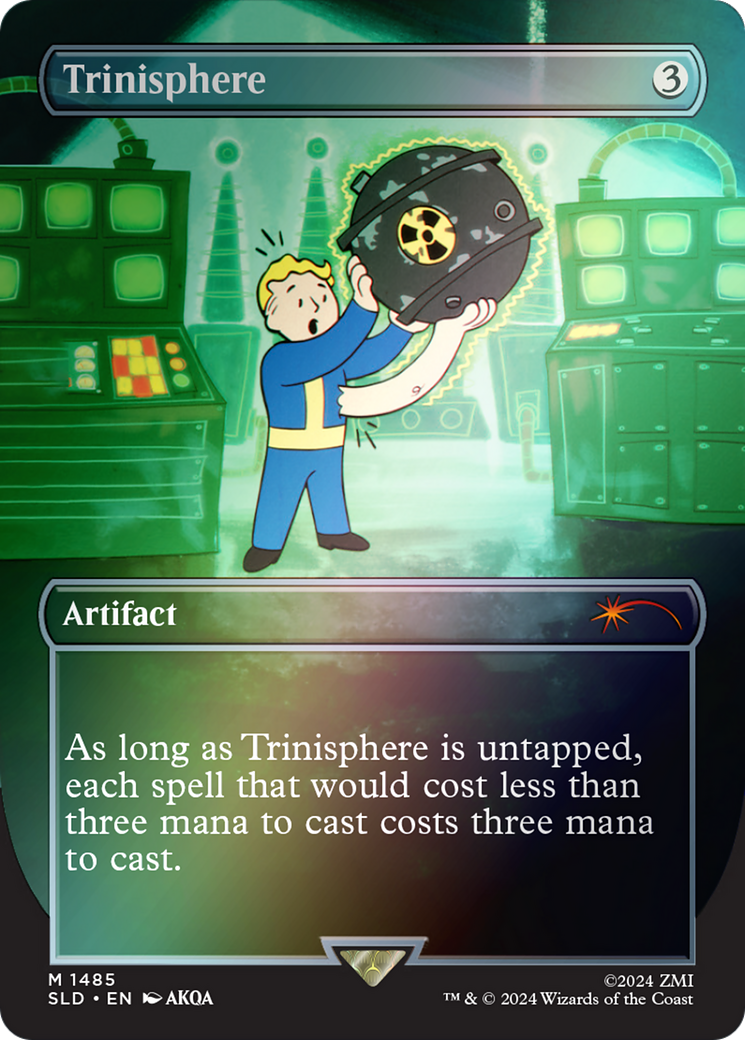 Trinisphere (SLD-1485) - Secret Lair Drop (Borderless) Foil
