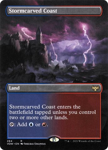 Stormcarved Coast (VOW-284) - Innistrad: Crimson Vow (Borderless)