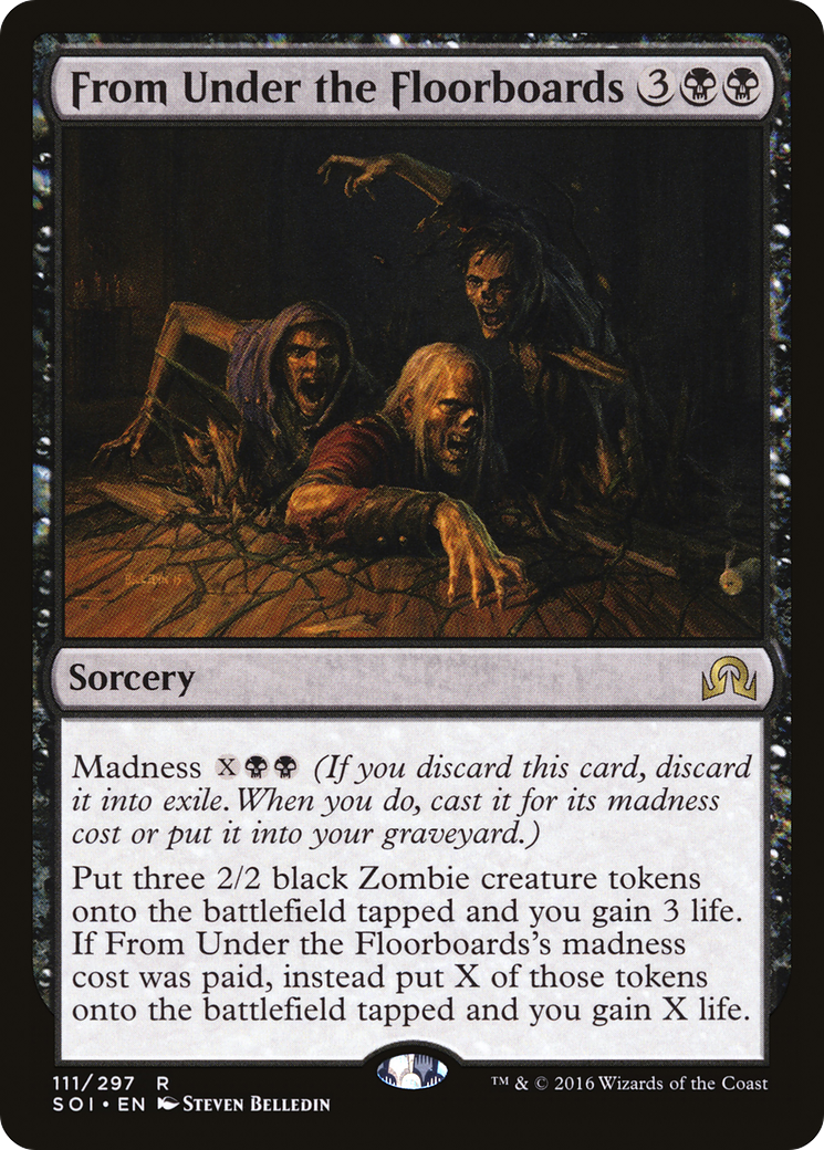 From Under the Floorboards (SOI-111) - Shadows over Innistrad