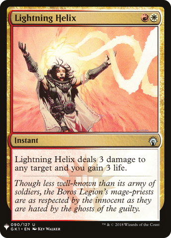 Lightning Helix (LIST-GK1-90) - The List