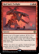 Red Sun's Twilight (PPONE-145) - Phyrexia: All Will Be One Promos